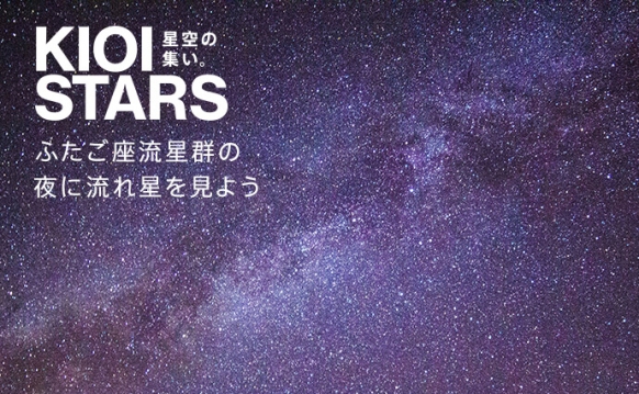 星空の集い。―ふたご座流星群の夜に流れ星を見よう―