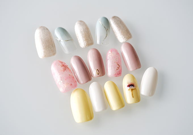 spring art nail