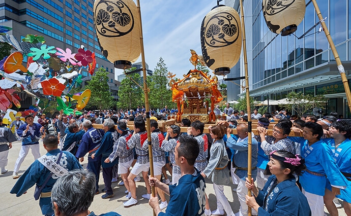 山王祭 東京ガーデンテラス紀尾井町 Tokyo Garden Terrace Kioicho