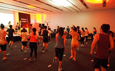 Reebok FITNESS EVENT powered by Les Mills Japan