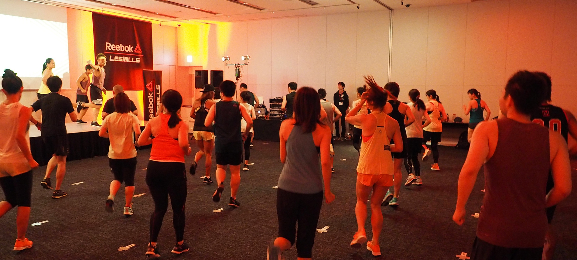 Reebok FITNESS EVENT powered by Les Mills Japan
