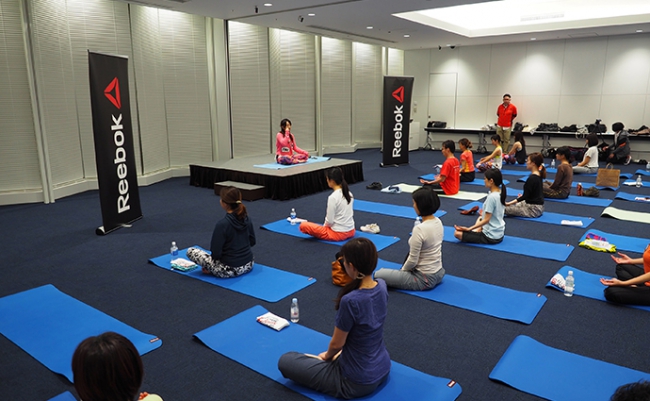 東京ガーデンテラス紀尾井町×Reebok「YOGA」