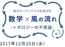 数学セミナー「数学×風の流れ～トポロジーの不思議～」
