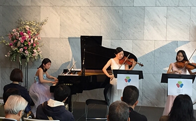 KIOI CONCERT 東京藝術大学卒業生によるコンサート ピアノ・ヴァイオリン・ヴィオラ三重奏