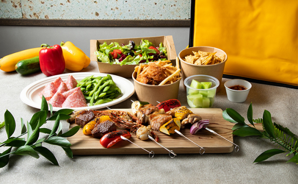【土日祝日限定】「BBQ&PICNICプラン」スタート